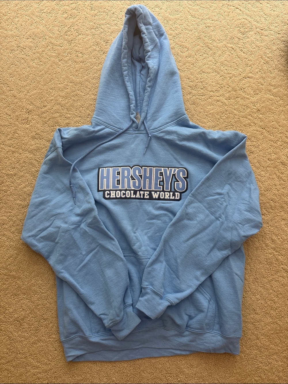Blue Pullover Hoodie